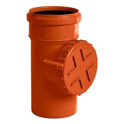 Ревизия канализационная PolyPlastic 160 мм внешняя