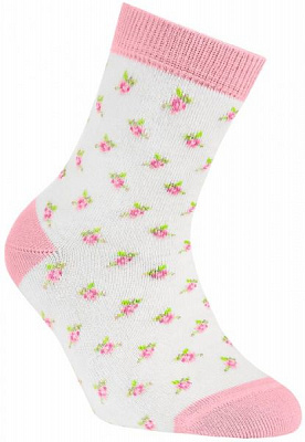 Носки детские Conte-Kids Tip-Top 273 5С-11СП р.18 белый с розовым 