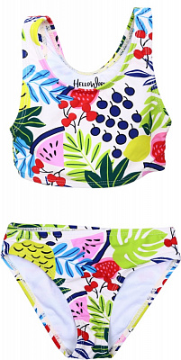 Купальник для дівчаток HW 25ENGL3 р.86-92 різнокольоровий