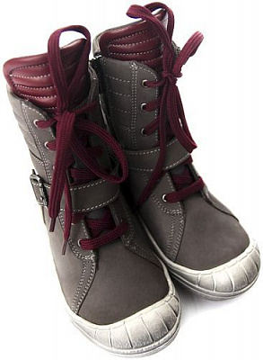 Чоботи Мальви р.36 сірий Ш-414