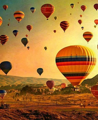 Набор для творчества со стразами на подрамнике Весь мир для тебя 40x50 см Діамантові ручки 