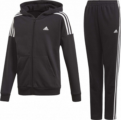 Спортивний костюм Adidas JB COTTON TS FM5716 р. 164 чорний
