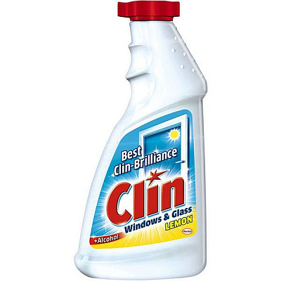 Средство моющее для стекла и зеркал Clin Лимон запаска 0,5л
