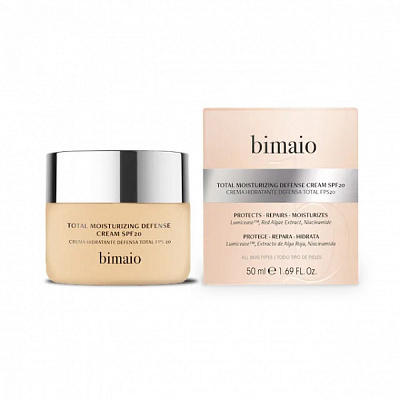 Крем для обличчя денний BIMAIO Total Moisturizing Defense Cream 50 мл180 г