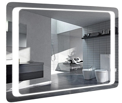 Зеркало Aqua Rodos Омега 100х70 с подсветкой АР000018504
