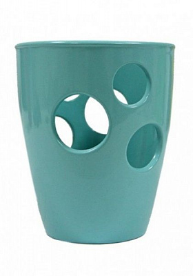 Горшок для орхидей Ориана-Запорожкерамика круглый 2л бирюзовый 