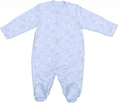 Комбінезон для хлопчика Bembi КБ4 р.62 блакитний із малюнком