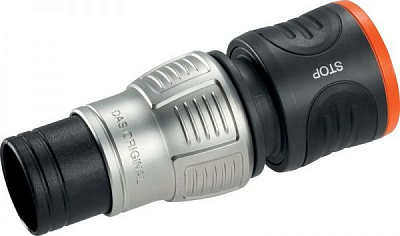 Конектор з аквастопом Gardena Premium Plus 13 мм 1/2 18253-20