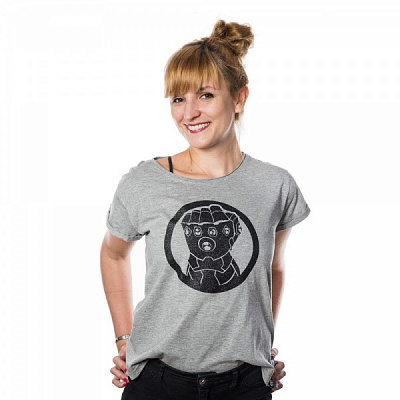 Футболка для девочек Marvel Война бесконечности Рукавица р.158-164 серый 5908305220886 