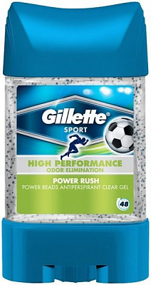 Антиперспірант для чоловіків Gillette Power Beads Power Rush Power Beads Power Rush 75 мл