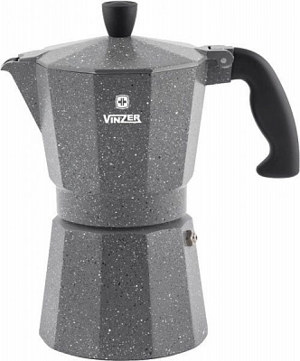 Кофеварка гейзерная Moka Granito на 9 чашек 495 мл 89399 Vinzer