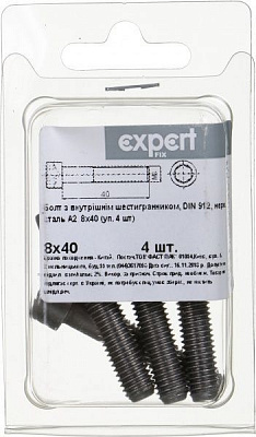 Болт метрический DIN912 8x40 мм 4 шт.