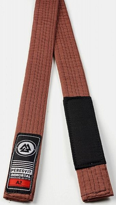 Пояс для джіу-джитсу Peresvit Immortal BJJ Gi Belt 501252-850 А2 коричневий