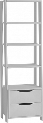 Этажерка Luxe Studio Альт ЕЦ-6 1650х520х400 мм белое дерево