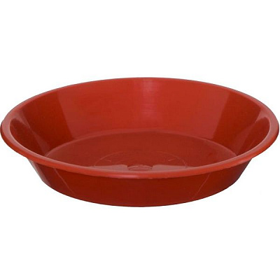 Поддон пластиковый Тарлев терракотовый круглый (P20/1) терракот 