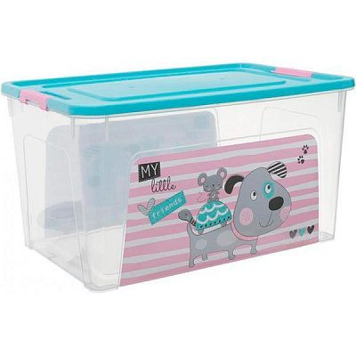 Контейнер пластиковий Алеана «Smart Box» Pet Shop 27 л 265x320x495 мм