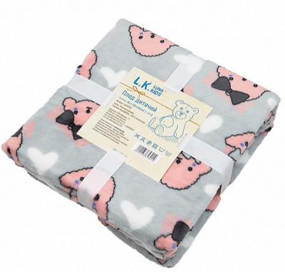 Плед Luna Kids Собачки 100x120 см разноцветный 