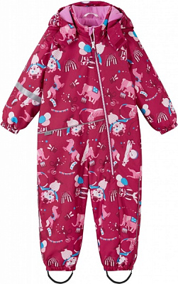 Комбінезон для дівчаток Tutta by Reima Mossi 3551 р.74 рожевий 6100003A