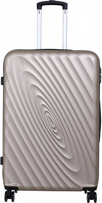 Чемодан Compass №LS080609 L 101 л капучино 70x50x29 см