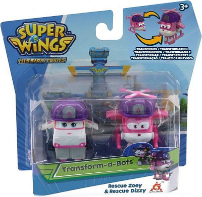 Ігровий набір Super Wings Dizzy та Zoey EU730002E