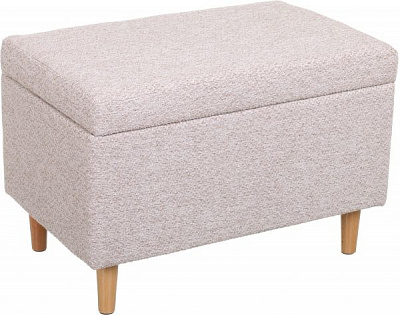 Скриня-пуф Ralph 60х38х40 см бежевий