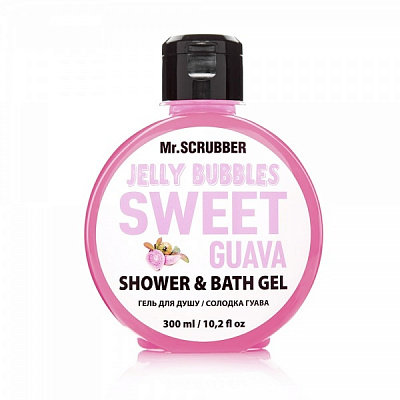 Гель для душа Mr.SCRUBBER Jelly Bubbles Sweet Guava 300 мл
