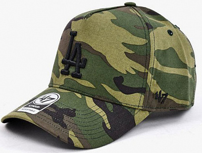 Кепка 47 Brand DT LOS ANGELES DODGERS GROVE B-GRVSP12CNP-CMA OS хакі