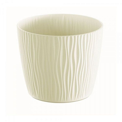 Горщик для квітів Prosperplast SANDY 170 мм круглий 3,98л кремовий (26422-728)