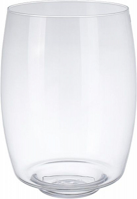 Ваза стекляная прозрачная Классик 15-2923B Wrzesniak Glassworks