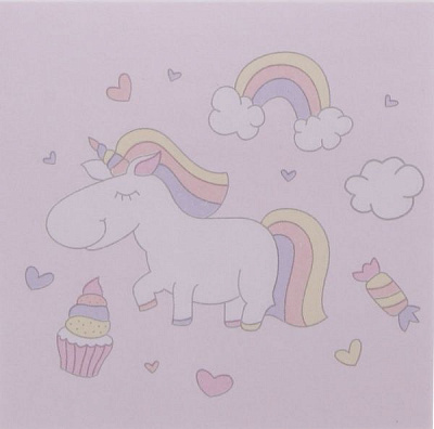 Блок паперу єдиноріг Sweets