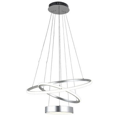 Люстра подвесная Victoria Lighting 114 Вт серебряный Caravan/SP3 silver 