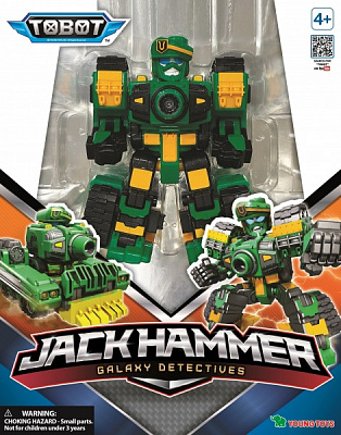 Игрушка-трансформер Tobot Детективы Галактики С2 Джекхамер 301117 