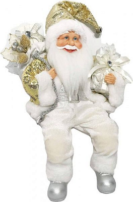 Декорация новогодняя Дед Мороз сидячий 40 см EPI-YS2003D 
