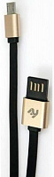 Кабель 2E USB – microUSB 1 м золотий (2E-CCTM13M-1G) USB 2.0 MicroUSB Data/Charge Dual Metal 