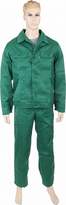 Костюм робочий TORNADO Євро р. XXXL зріст 5-6 зелений