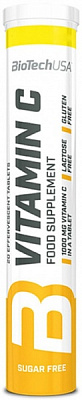 Витамины BioTech Vitamin C Effervescent tablets 20 шт./уп. 