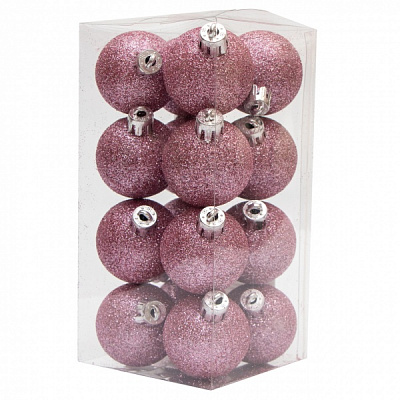 Набір ялинкових куль Девілон 251017 d40 мм 16 шт./уп.
