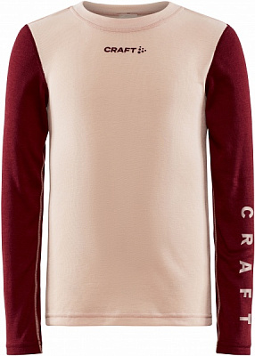 Комплект термобелья Craft CORE WARM BASELAYER SET JR 1909712-718488 р.158/164 красный