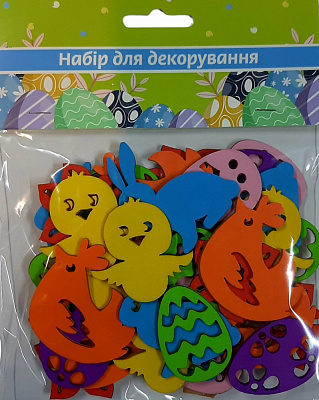 Набір наліпок Пасхальний мікс Аплі Краплі