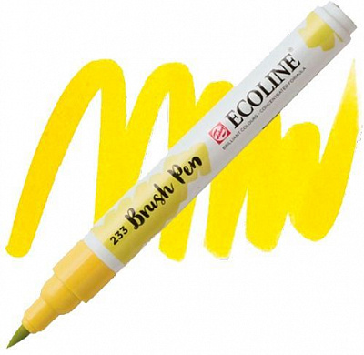Маркер акварельний Ecoline Talens Brushpen 233 11502330 блідо-зелений