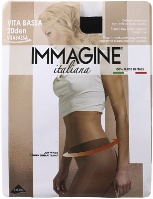 Колготки Immagine VITABASSA 20 Den Nero 2 черный