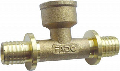 Тройник FADO S.r.l натяжной с переходом на внутреннюю резьбу SLICE NEW 20x1/2