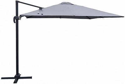 Парасоль садовий Indigo ROME SU1002S 3x3 м сірий