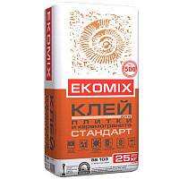 Клей для плитки Ekomix Стандарт BS 103 25 кг