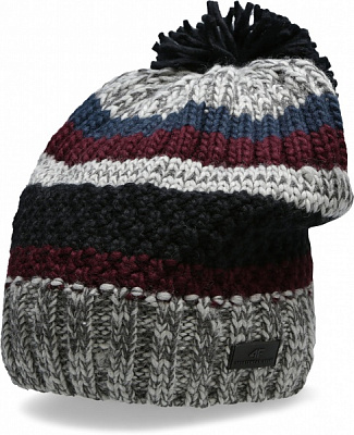 Шапка 4F D4Z20-CAM217-60S р.M темно-красный