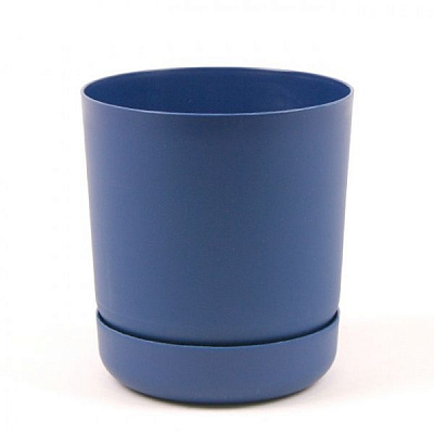 Горщик пластиковий Form Plastic Сатина-15 круглий 2,3 л синій (4250-072)