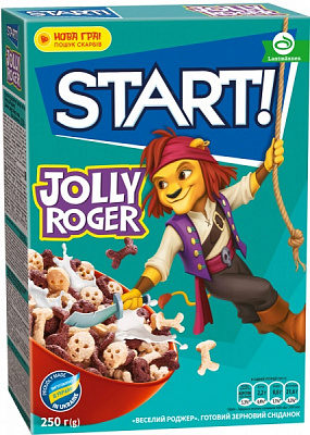 Завтраки готовые START Веселый Роджер (4820008123299) 250 г 