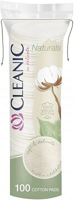 Ватні диски Cleanic Naturals 100 шт. (м'яка)