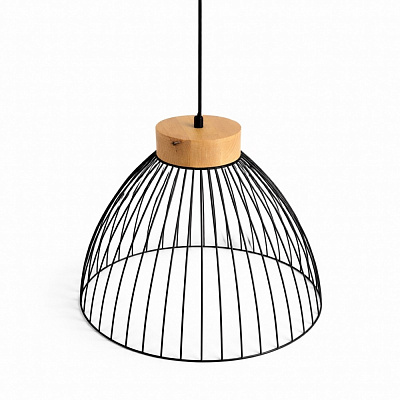 Світильник підвісний LIGHT SET BUK 400 1x12 Вт GX53 чорний/дерево