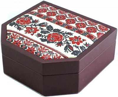 Скринька для прикрас Аглая бордо 100х110х50